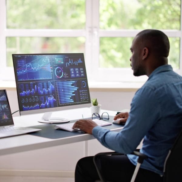financial advisor conducting risk assessment